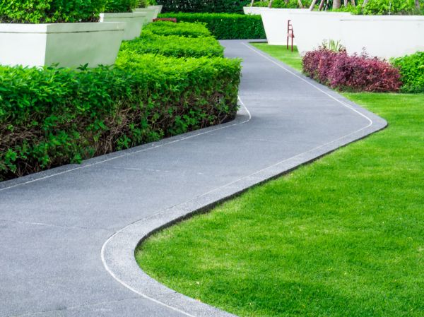 Cost of Walkway Curb Installation in Monroe Township