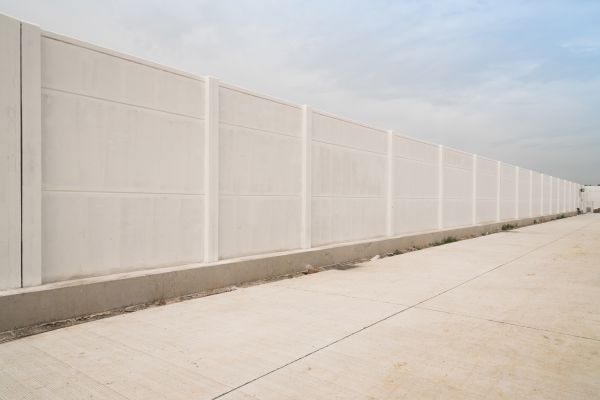 Cost of Concrete Fence Construction in Monroe Township