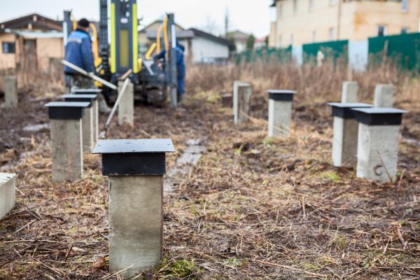 Cost of Concrete Piling Installation in Monroe Township