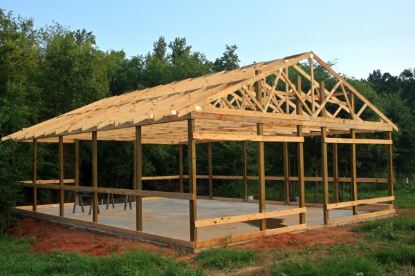 Cost of Barn Pad Installation in Monroe Township