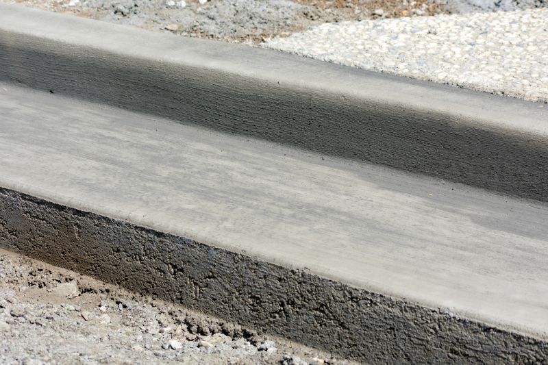 Concrete Edging Installation detail